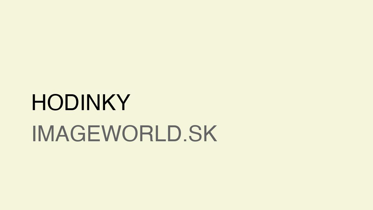 Hodinky